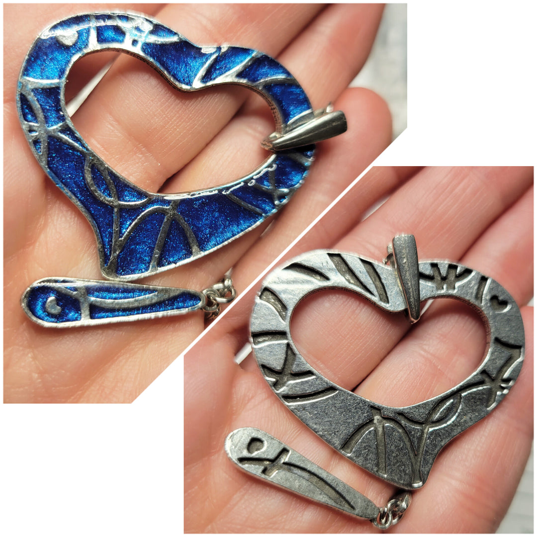 KIT of Parts - HEART "JULIE" - BLUE