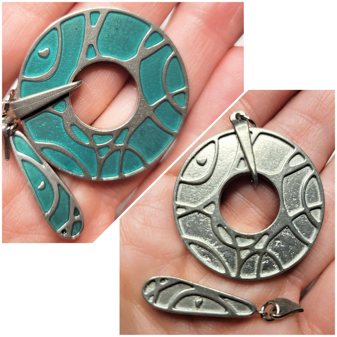 KIT of Parts - ROUND "JULIE" - TURQUOISE