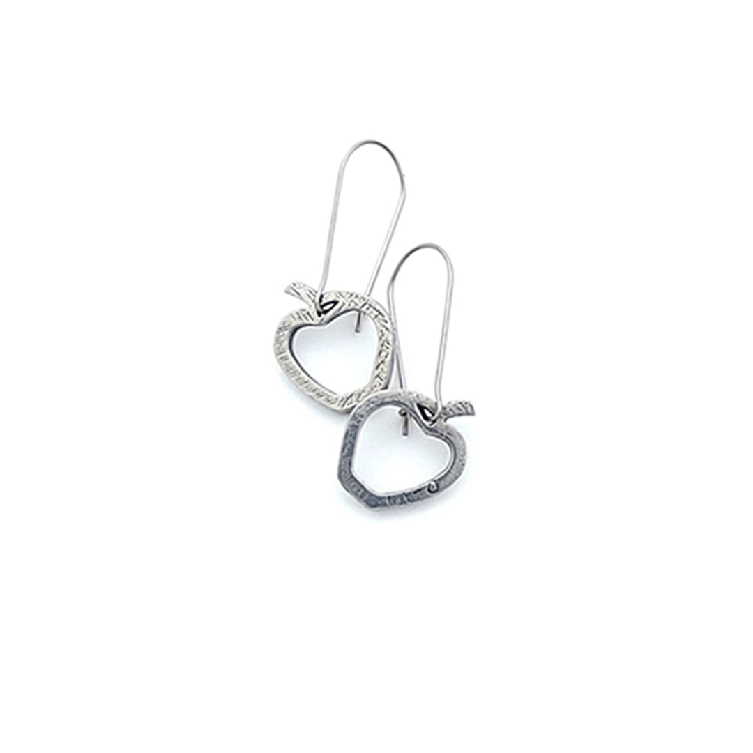 Boucles d'oreilles PENDENTIFS - POMME "la forme"