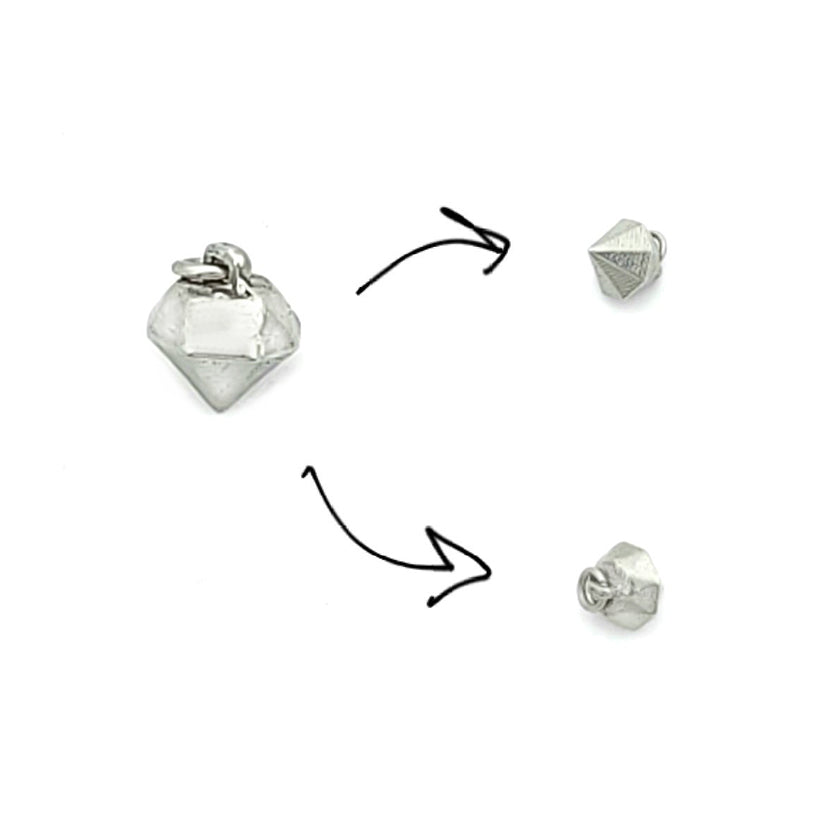 PENDENTIF - DIAMANT 3D
