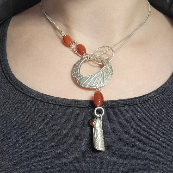 LARIAT 36 in - "4 Seasons" - Sterling Silver