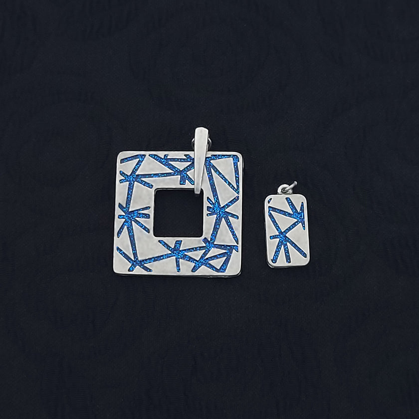 Kit of Parts - SQUARE, ROUND and HEART TANGRAM - Reversible with color