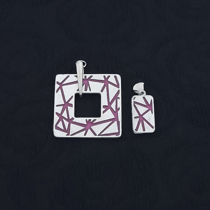 Kit of Parts - SQUARE, ROUND and HEART TANGRAM - Reversible with color
