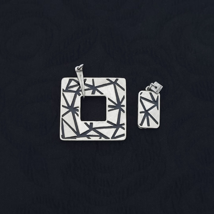Kit of Parts - SQUARE, ROUND and HEART TANGRAM - Reversible with color