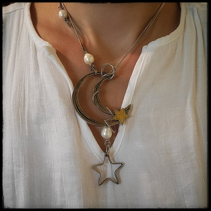 OPEN PIECE - MOON -  "I light up a Star!"