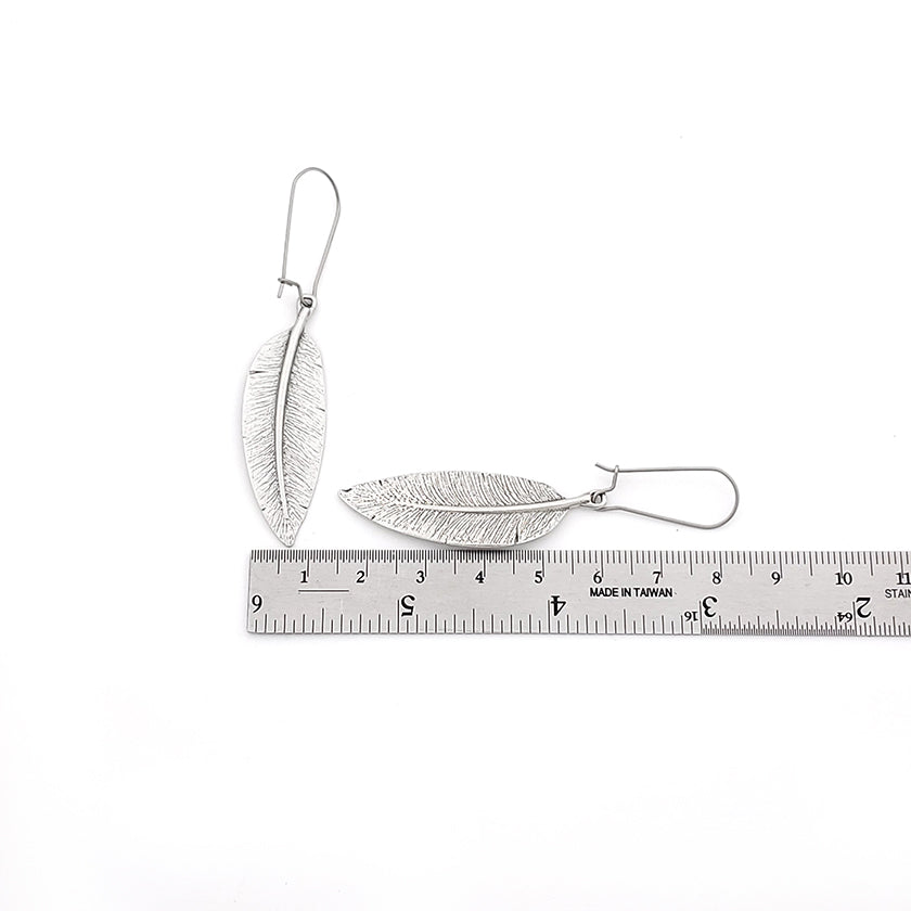Boucles d'oreilles PENDENTIFS - La MENAGERIE - "PLUMES"