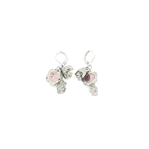 Boucles d'oreilles PENDENTIFS - ÉTOILES ou FLEURS