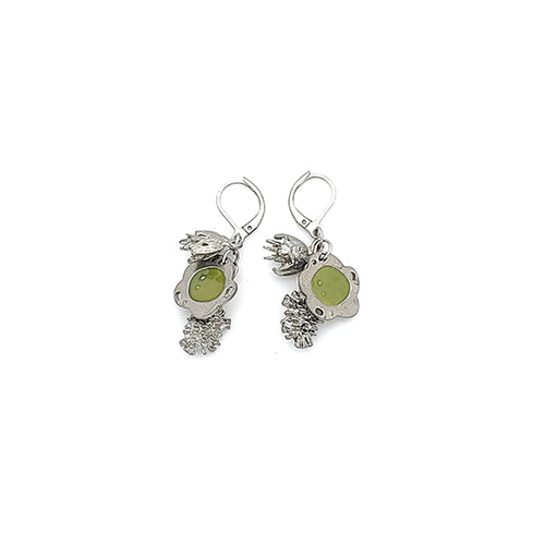 Boucles d'oreilles PENDENTIFS - ÉTOILES ou FLEURS