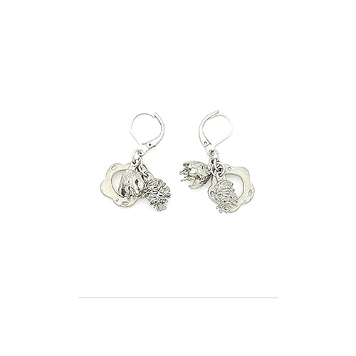 Boucles d'oreilles PENDENTIFS - ÉTOILES ou FLEURS
