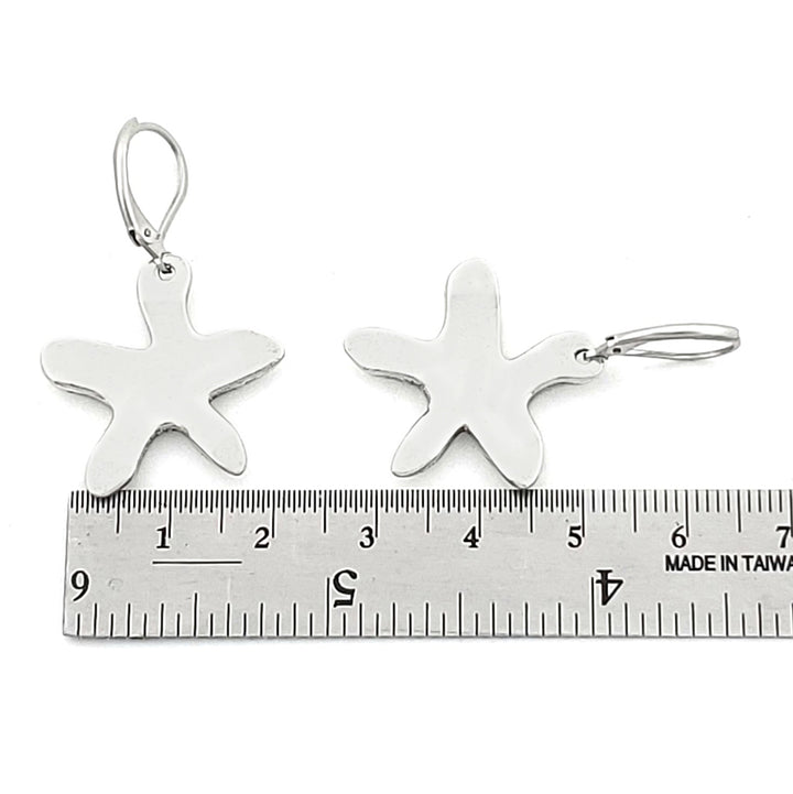 Boucles d'oreilles PENDENTIFS - La MENAGERIE - "ASTRID la Petite ETOILE DE MER"