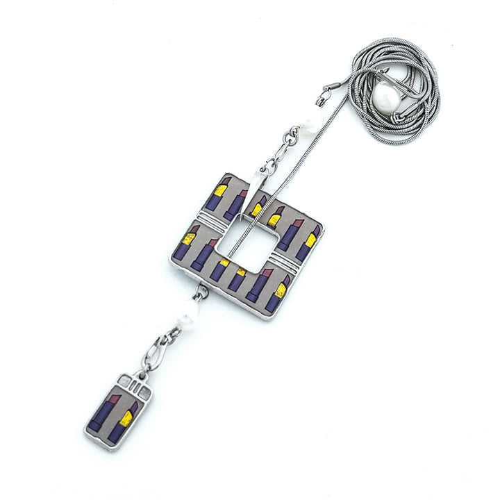 KIT OF PARTS - WASHI - "LIPSTICK" / Blue (NO CHAIN)