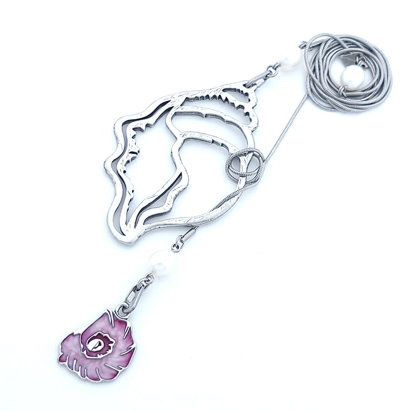 LARIAT 38in - Murex the SHELL & Round Shell