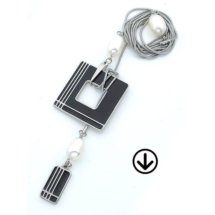 KIT OF PARTS - WASHI - "PLAISIRS Glaces" /  Black (NO CHAIN)