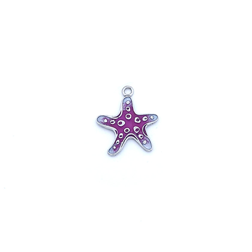 PENDANT - Colored Starfish
