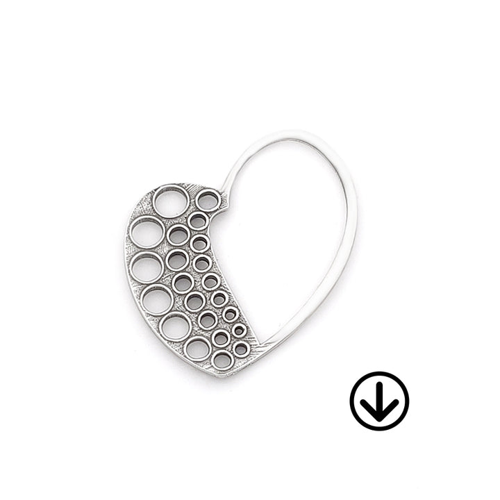 ST-VALENTIN 2023 ! - PIECE OUVERTE - COEUR Boutonné