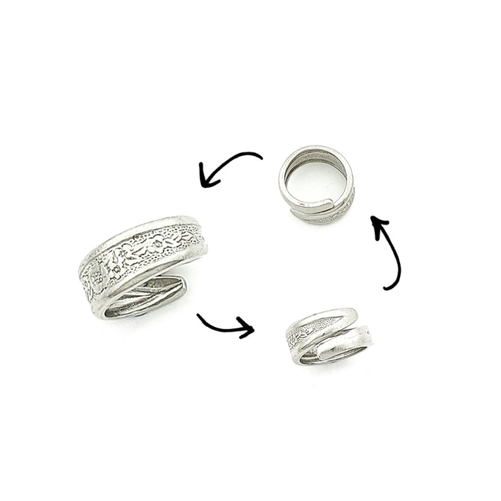 RING - GEOMETRIC "Spoon"